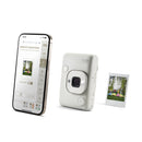FUJIFILM INSTAX MINI LiPlay Hybrid Instant Camera and Smartphone Printer - Misty White