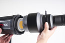 Projection Optical Snoot kit with 20 Gobos Bowens Mount
