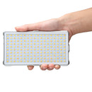 LituFoto F18 Portable Bi-Color LED Video Light with Power Bank Function (Silver)