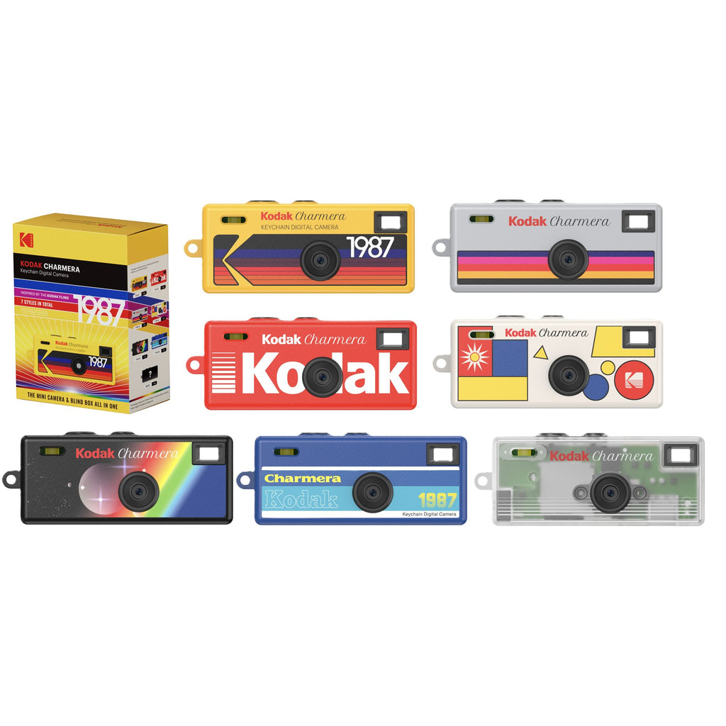 【KODAK CHARMERA】01 Kodak Charmera Retro Digital Keychain Camera Blind Box (7 Designs