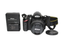 Used Nikon D3200 with AF-S 18-55mm 1:3.5-5.6 GII DX VR  Lens 8+