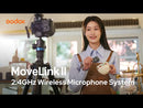 Godox MoveLink II M2 for 2-Person Wireless Microphone