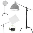 Vista BIG C STAND GRIP ARM KIT 11 ft HEIGHT AND 42" GRIP ARM (  Black )