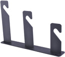 Wall Mounting Kit for Holding Three Seamless Backdrops with Hooks and Chains
