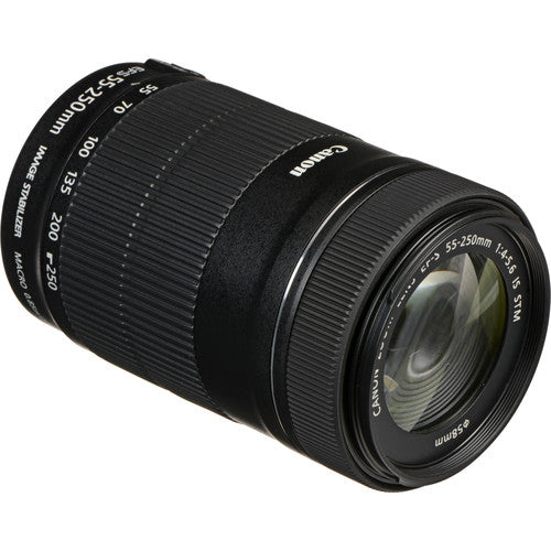 Canon EF-S 55-250mm f/4-5.6 IS STM Zoom Telephoto Lens