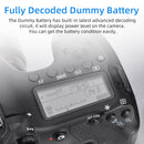 Canon LP-E17 Dummy Battery kit  and AC Power Supply by Kingma