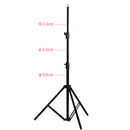 Vista 8ft Light Stand 804P -Black