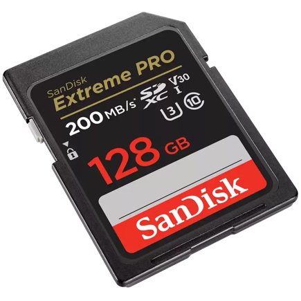 SanDisk 128GB SDXC Extreme PRO UHS-I 200MB/s V30 U3 – Best Camera