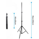 SOFTBOX CONTINUOUS LIGHTING KIT of One - with Led Bulb