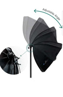 Octagon Softbox Photography lighting kit of 2 - with Led Bulbs