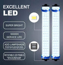 Vista Photo Studio Box Large 24"*24" for Product Shooting With 2 Strips of Bi-Color Dimable Leds, Foldable with 5 Backdrops