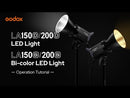 Godox LA150BI Litemons Bi-Color COB Led light - Bowens Mount