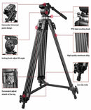 Weifeng WF-717  71" /1.89m Professional Video DV Camera Tripod with Fluid Head