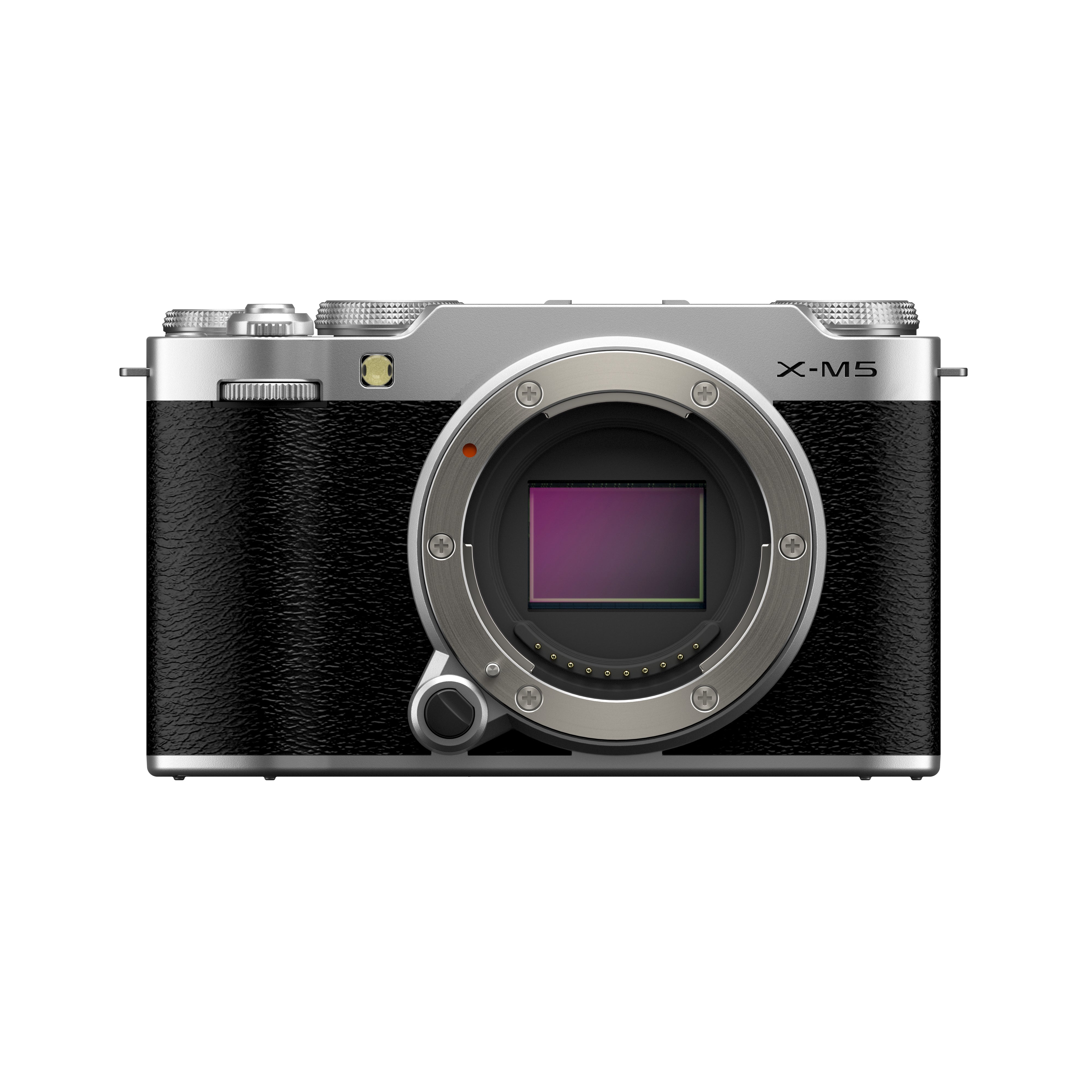 FUJIFILM X-M5 Mirrorless Camera Body, Silver – Best Camera Store