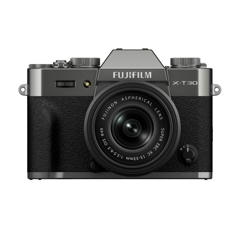 FUJIFILM X-T30 III Mirrorless Camera, w/ XC13-33mmF3.5-6.3 OIS Lens, Charcoal Silver