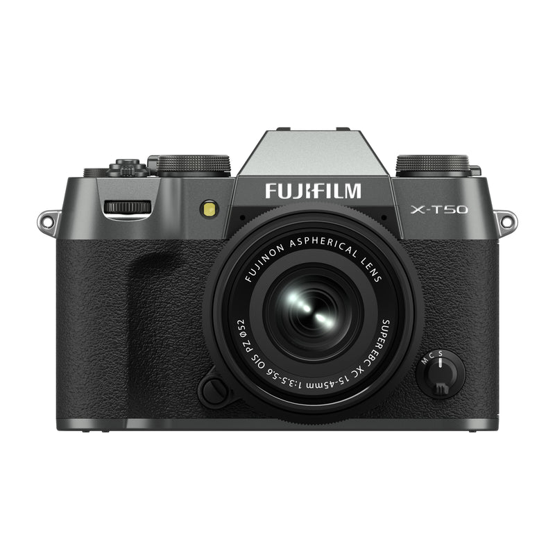 Fujifilm X-T50 Body, w/ XC15-45mmF3.5- 5.6 OIS PZ Lens Kit