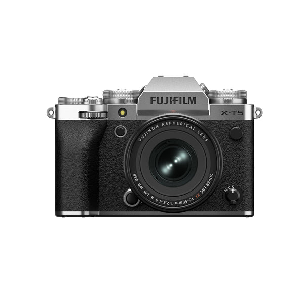 Fujifilm X-T5 w/ XF16-50mm F2.8-4.8 R LM WR Silver – Best Camera