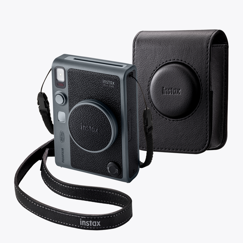 INSTAX MINI Evo FUJIFILM 90th Anniversary Bundle - Dark Silver
