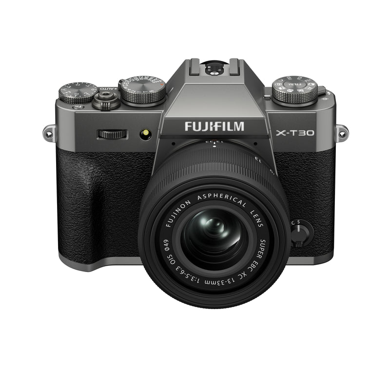 FUJIFILM X-T30 III Mirrorless Camera, w/ XC13-33mmF3.5-6.3 OIS Lens, Charcoal Silver