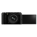 Fujifilm X-M5 Body, w/ XC15-45mmF3.5-5.6 OIS PZ Lens, Black