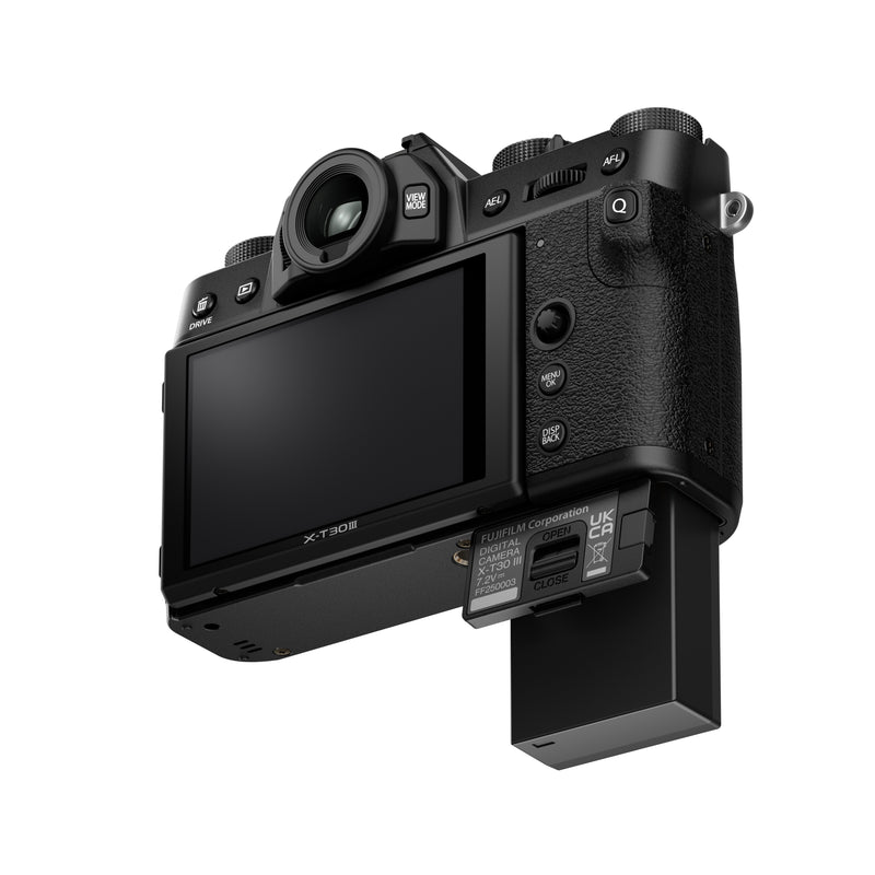 FUJIFILM X-T30 III Mirrorless Camera Body, Black