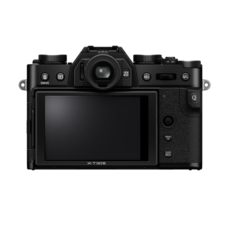 FUJIFILM X-T30 III Mirrorless Camera Body, Black