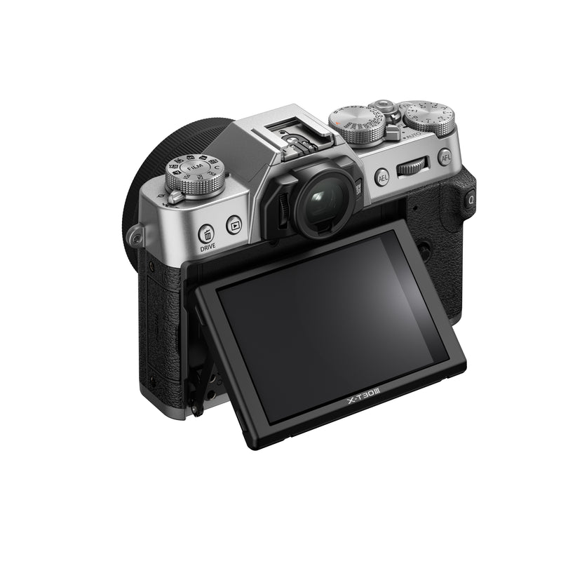 FUJIFILM X-T30 III Mirrorless Camera, w/ XC13-33mmF3.5-6.3 OIS Lens, Silver