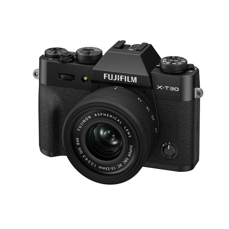 FUJIFILM X-T30 III Mirrorless Camera, w/ XC13-33mmF3.5-6.3 OIS Lens, Black