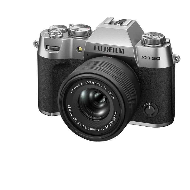 Fujifilm X-T50 Body, w/ XC15-45mmF3.5- 5.6 OIS PZ Lens Kit