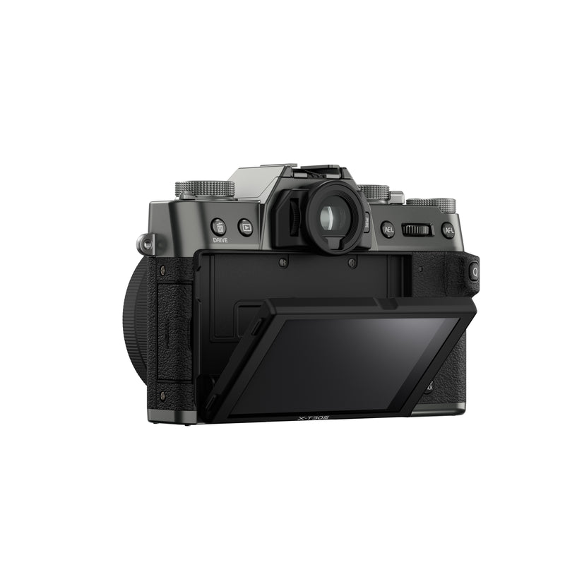 FUJIFILM X-T30 III Mirrorless Camera, w/ XC13-33mmF3.5-6.3 OIS Lens, Charcoal Silver