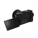 Fujifilm X-M5 Body, w/ XC15-45mmF3.5-5.6 OIS PZ Lens, Black