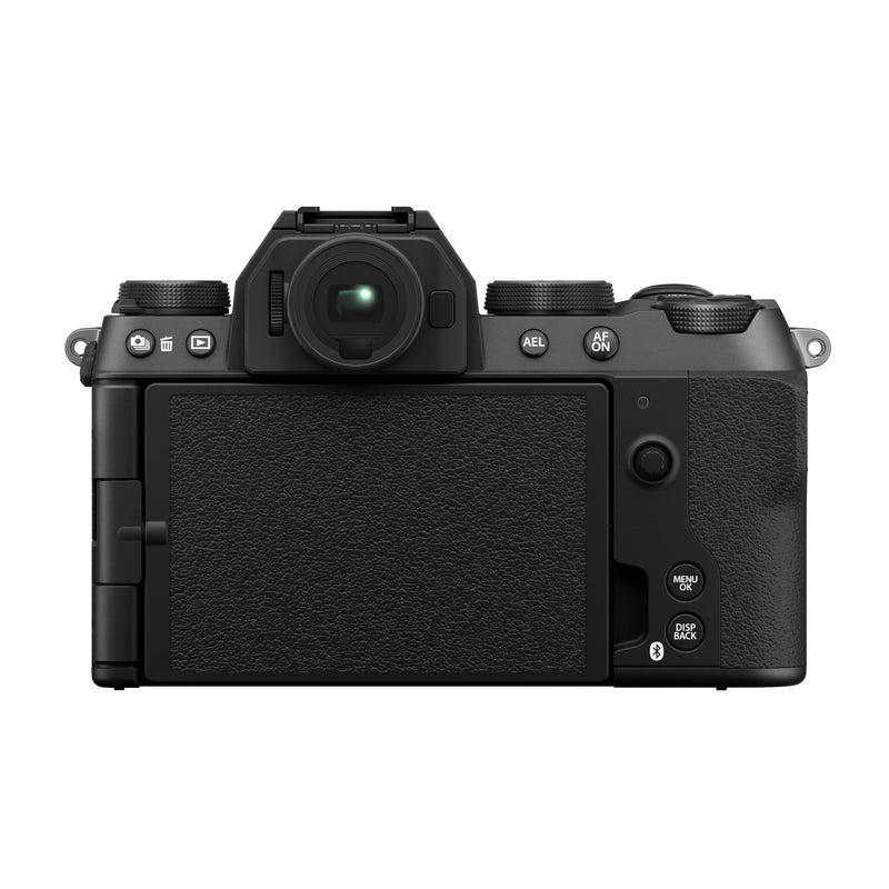 FUJIFILM X-S20 Mirrorless Camera with 15-45mm Lens - Black