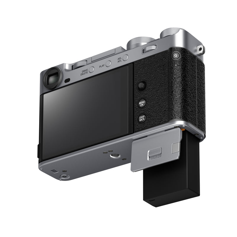 FUJIFILM X-E5 Mirrorless Camera Body, Silver