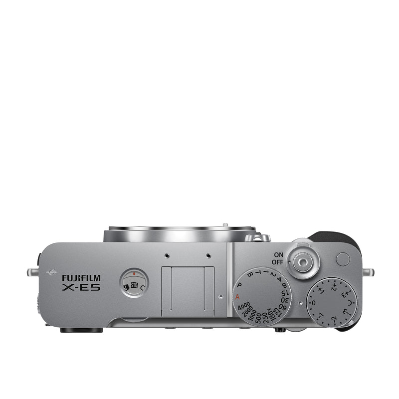 FUJIFILM X-E5 Mirrorless Camera Body, Silver
