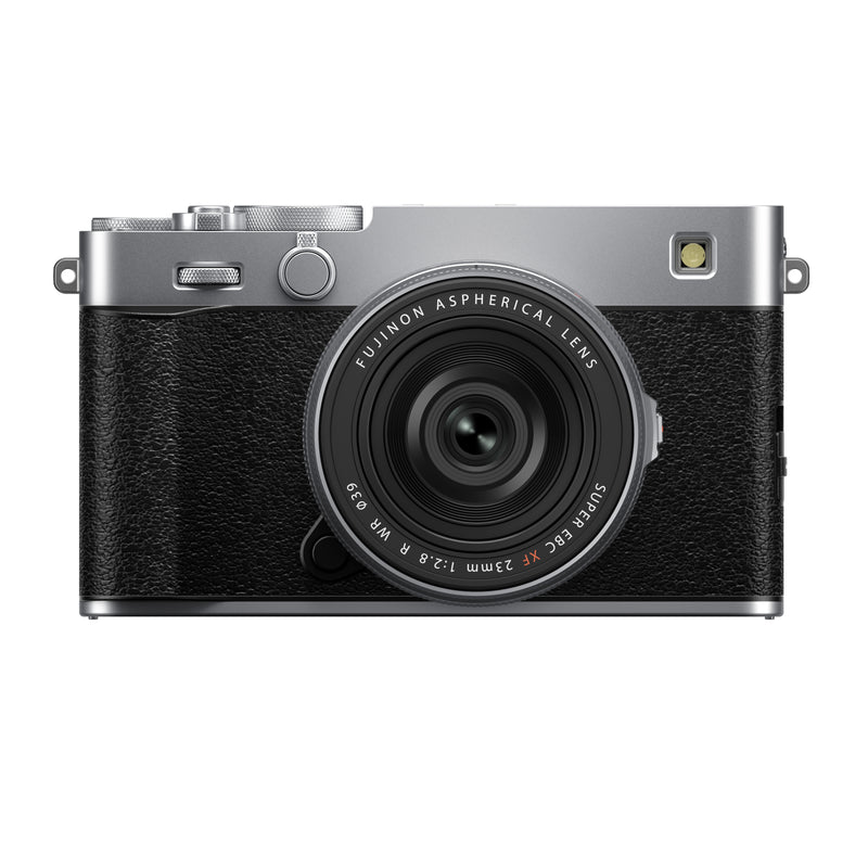 FUJIFILM X-E5 Mirrorless Camera Body, Silver with XF23mmF2.8 Lens Kit