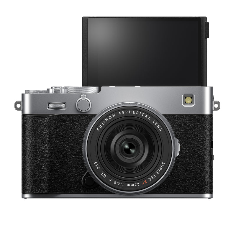 FUJIFILM X-E5 Mirrorless Camera Body, Silver with XF23mmF2.8 Lens Kit