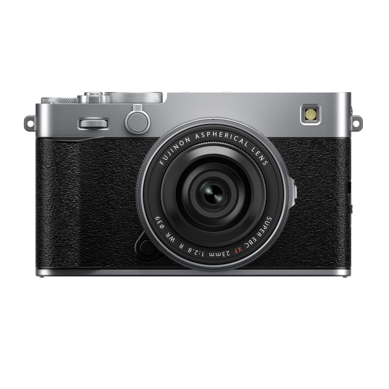 FUJIFILM X-E5 Mirrorless Camera Body, Silver with XF23mmF2.8 Lens Kit