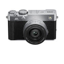 FUJIFILM X-E5 Mirrorless Camera Body, Silver with XF23mmF2.8 Lens Kit