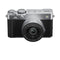 FUJIFILM X-E5 Mirrorless Camera Body, Silver with XF23mmF2.8 Lens Kit