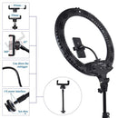 Vista 18" Diva Ring Light with 7ft Tripod Stand – Bi-Color LED, Phone Mounts & Carry Case