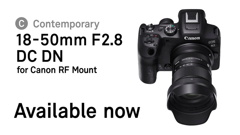 Sigma 18-50mm F2.8 DC DN Canon RF-S mount (C)