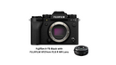 Fujifilm X-T5 Mirrorless Camera Black with Fujifilm XF 27mm F2.8 R WR Pancake Lens