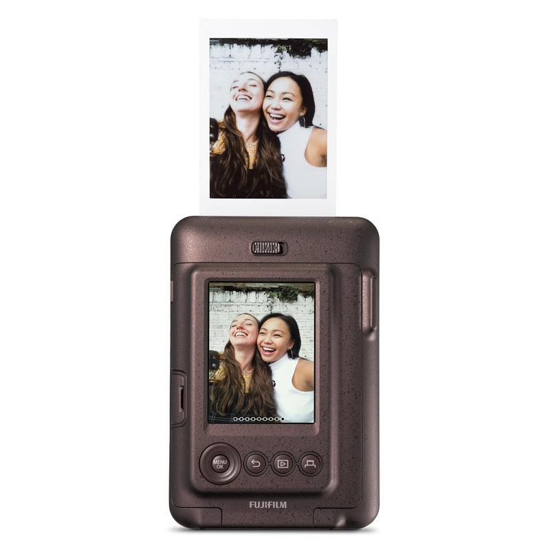 FUJIFILM INSTAX MINI LiPlay Hybrid Instant Camera and Smartphone Printer - Deep Bronze