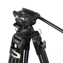 SmallRig AD-01 Professional Heavy-Duty Aluminum DV Tripod with Fluid Video Head