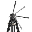 SmallRig AD-01 Professional Heavy-Duty Aluminum DV Tripod with Fluid Video Head