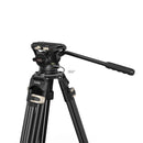 SmallRig AD-01 Professional Heavy-Duty Aluminum DV Tripod with Fluid Video Head