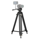 SmallRig AD-01 Professional Heavy-Duty Aluminum DV Tripod with Fluid Video Head