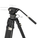 SmallRig DH10 Heavy-Duty Video Head with 75mm bowl and 22lb load capacity