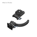 Built-in magnetic wrench and Arca-Swiss base of the SmallRig 4349.