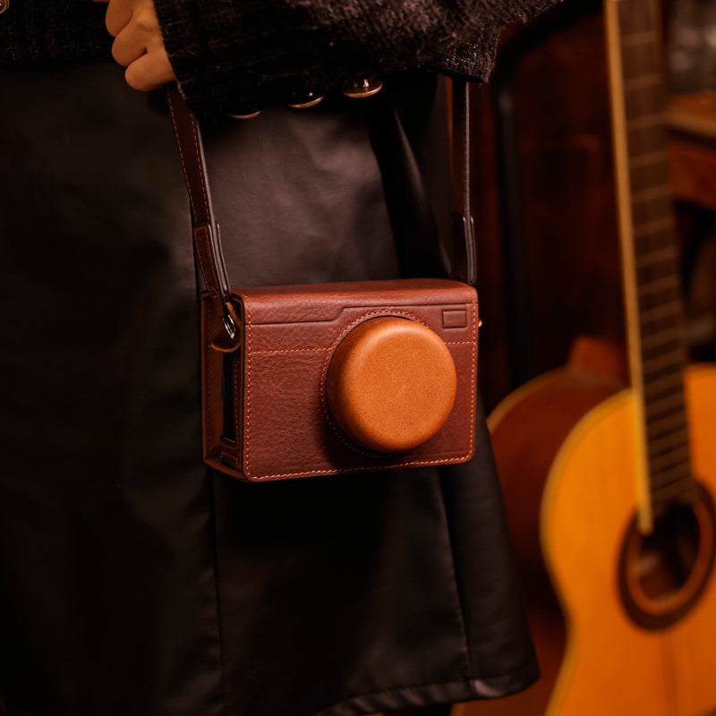 SmallRig Premium Leather Case Kit for FUJIFILM X100VI – Brown